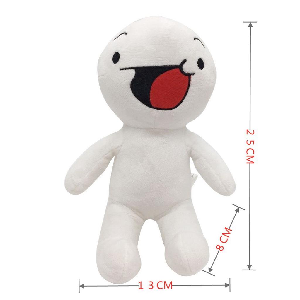 New Oddballs Plush Toy Anime Cute Rainbow White Doll In Stock