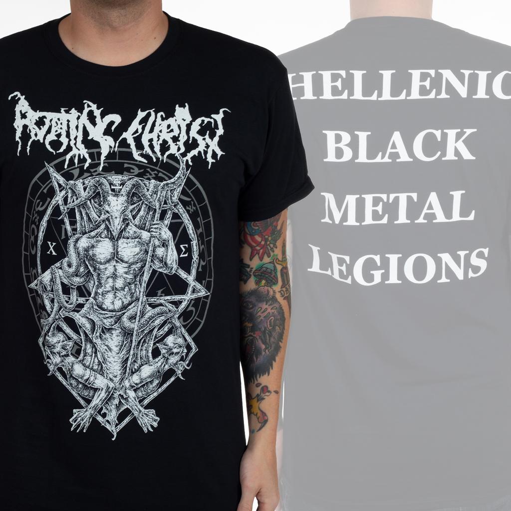 Greek Extreme Metal Band Rotting Christ Graphic Print Tshirts Men Women Cotton Unisex Short Sleeve Fashion Casual Vintage Tops