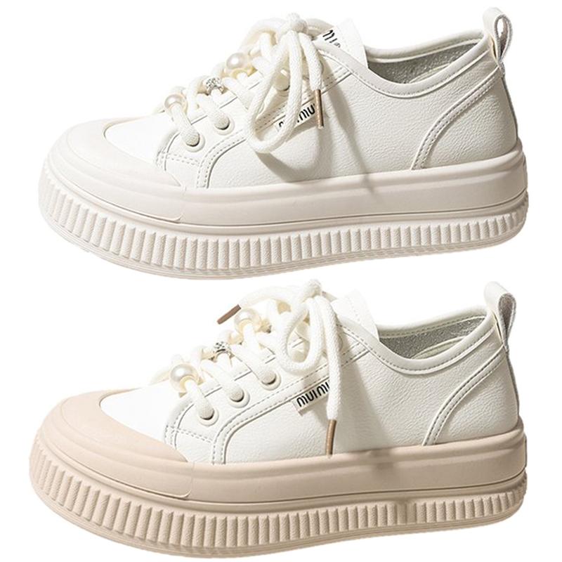 New White Shoes Spring Autumn  Lightweight Sports Women's Shoes Flats Women's Sneakers