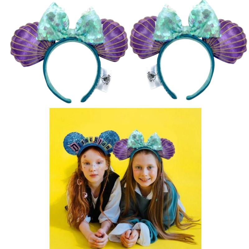Cute Mermaid Headband For Girls Handmade Princess Hair Accessory With Avocado Trend