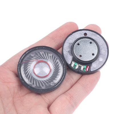 2 buc. Unitate de difuzor de 40 mm pentru căști DIY Sunet excelent inel metalic driver