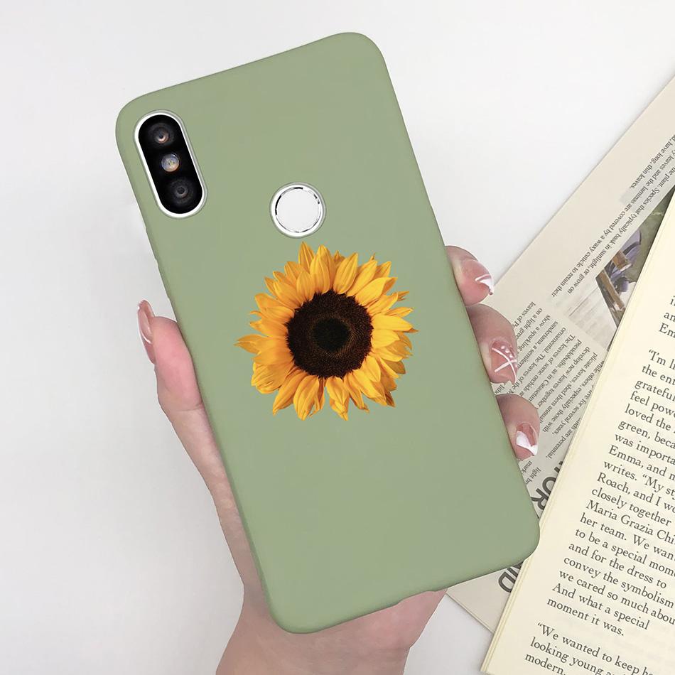 Case For Xiaomi Redmi S2 Y2 Cover Soft Matte Cute Pattern Silicone TPU Phone Case for Xiaomi RedmiS2 S 2 Y 2 Cases Back Cover