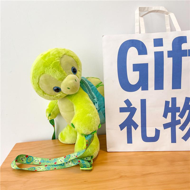 New Little Turtle Plush Toy Turtle Backpack Children's Catch Doll Doll Storage Bag