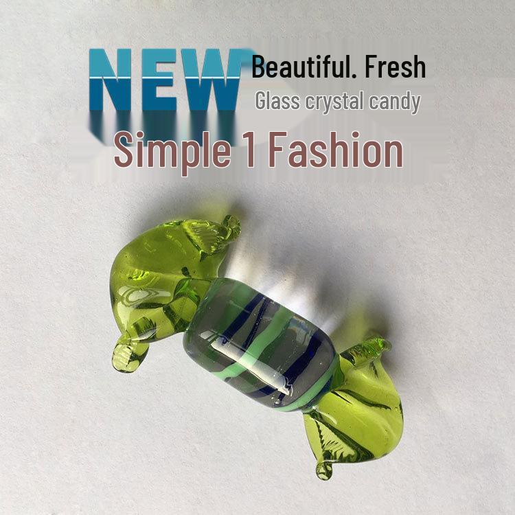 Современная абстрактная цветная стеклянная свадебная коробка для конфет