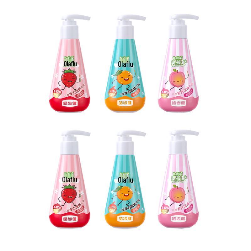Hosjam Children s Fluoride Toothpaste Multi-Flavor Pack