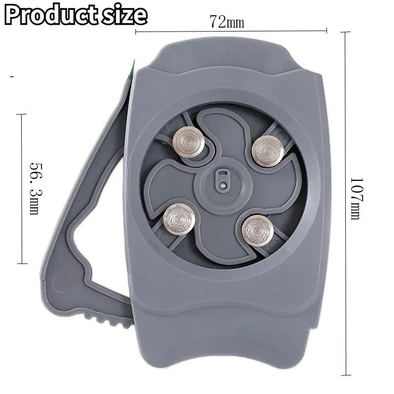 Multifunktionell ölflasköppnare Verktyg Flasköppnare för drycker Creative Portable Flasköppnare Fest Kökstillbehör