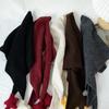 Star Balls Knitted Scarf Multi-functional Neck Warmer Scarf New Triangular Scarf  Winter