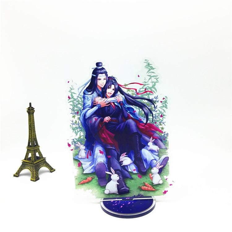 Anime Mo Dao Zu Shi Acrylic Figure Stand Model Anime Desk Decoration Collection Plate Holder Cosplay