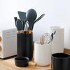 Ins Japanese Ceramic Cutlery Container Utensils Holder Silverware Folks Knives Spoon Organizer Storage Box Kitchen Accessories