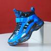 Kids Running Shoes Boys Non-slip Waterproof Casual Shoes Glossy Leather Sneakers Fashion Teenager Trekking Sport Shoes
