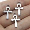 Set of 10pcs Classical Religious Crucifix Necklace Pendant Elegant Alloy DIY Jewelry Accessories Gift For Men Women