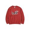 Uniqlo X Naruto Collaborazione FW23 Girocollo Stampa Grafica Manica Lunga Felpa con Cappuccio Felpa Cartone Animato Unisex Felpa Rossa 470986-16