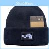 Knit Hat For Women Winter Thick Warm Bunny Fur Street Style Beanie For Outdoor Activities
