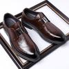 Fashion 2025 Spring New Business Formal Casual Leather Shoes for Men Large Size Luxury Shoes Black Slip-on Fashion Dress Shoe Male