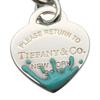 Used TIFFANY&Co. Bracelet Return To Heart Tag Color Splash Silver925 29.8g Silver TIFFANY & Co. Blue Accessories