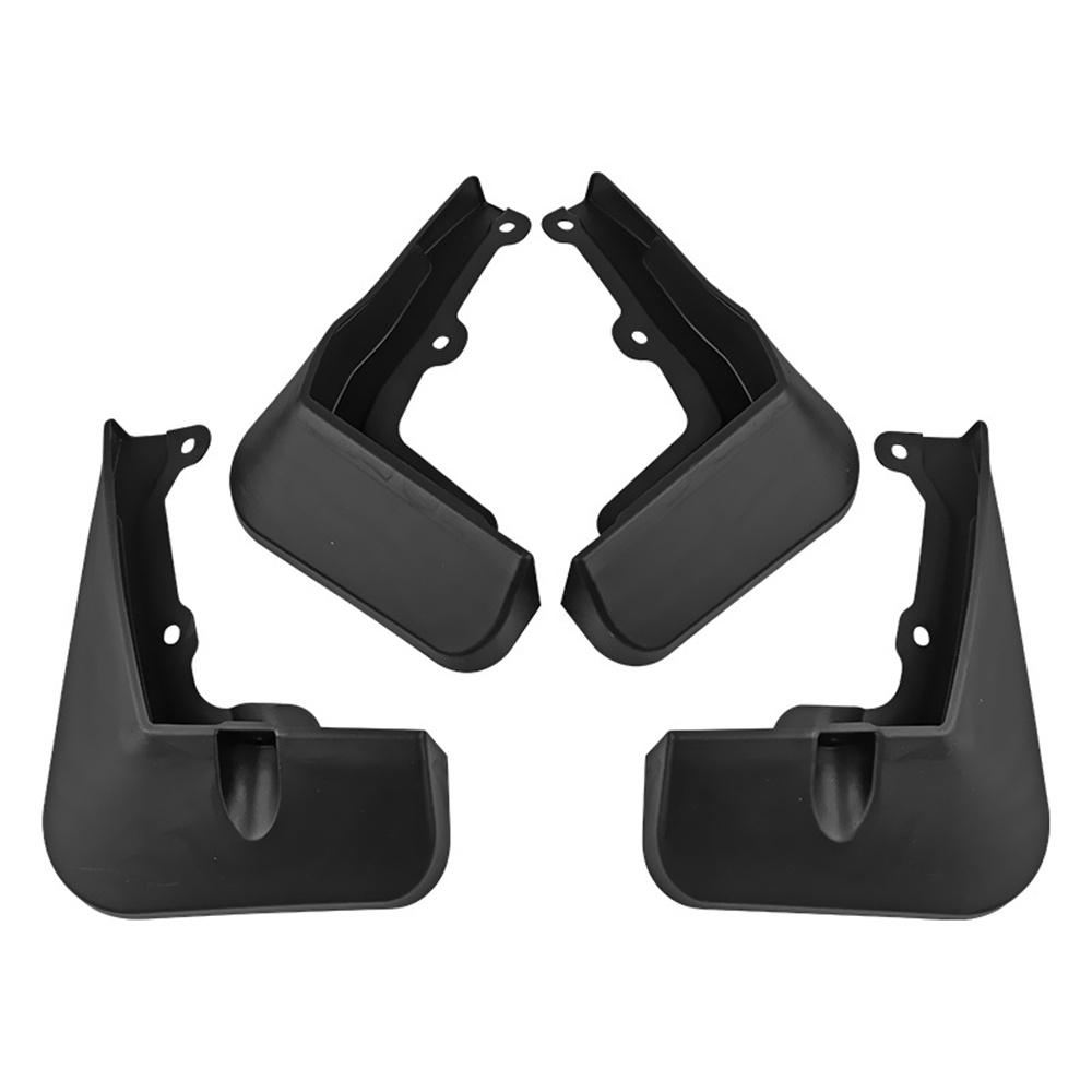 4Pcs Car Black Mudguard Cover Trim For Kia EV6 GT 2022-2023 Left+Right