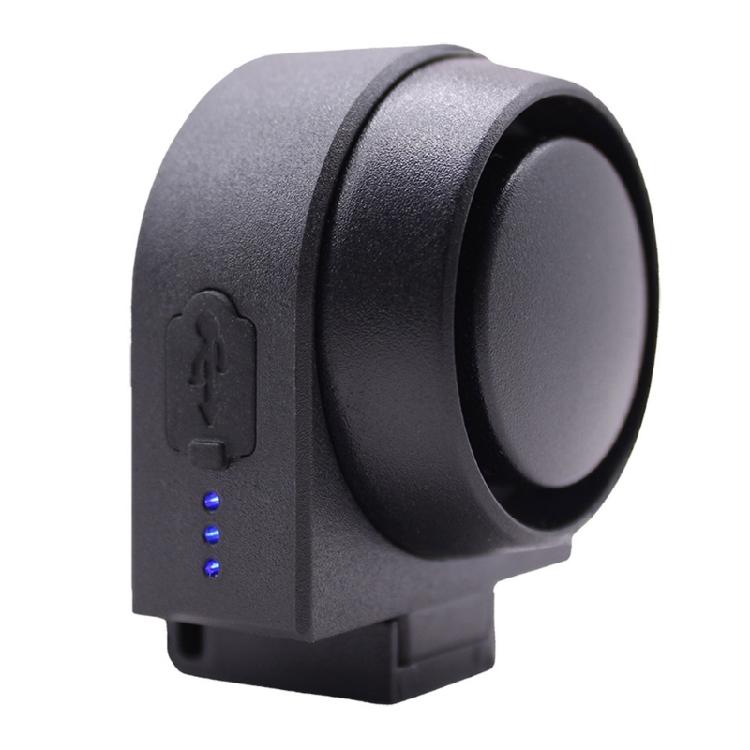 Sensitivity Adjustable Alarm Horn Vibration Alarm for Scooter Road Bike Electric Bike Security Alarm System with Remote