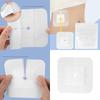 10 Pcs Sterile Catheter Stabilization Device Split Drain Adhesive Bandages Sterile Drain Patches Supplies for Nursing Care