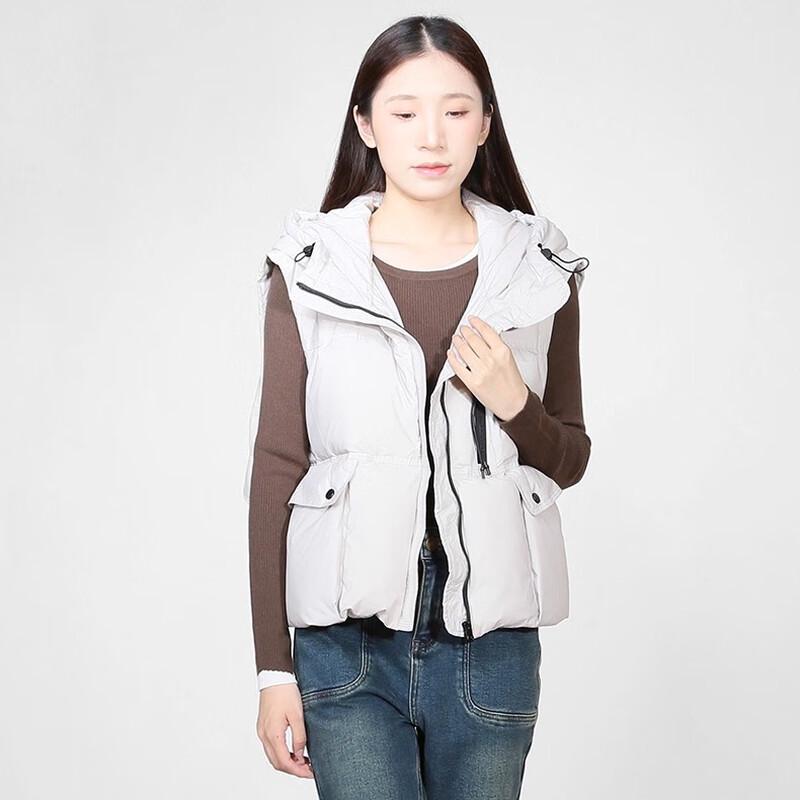 Sweet Basil Women's Solid Color Down Vest