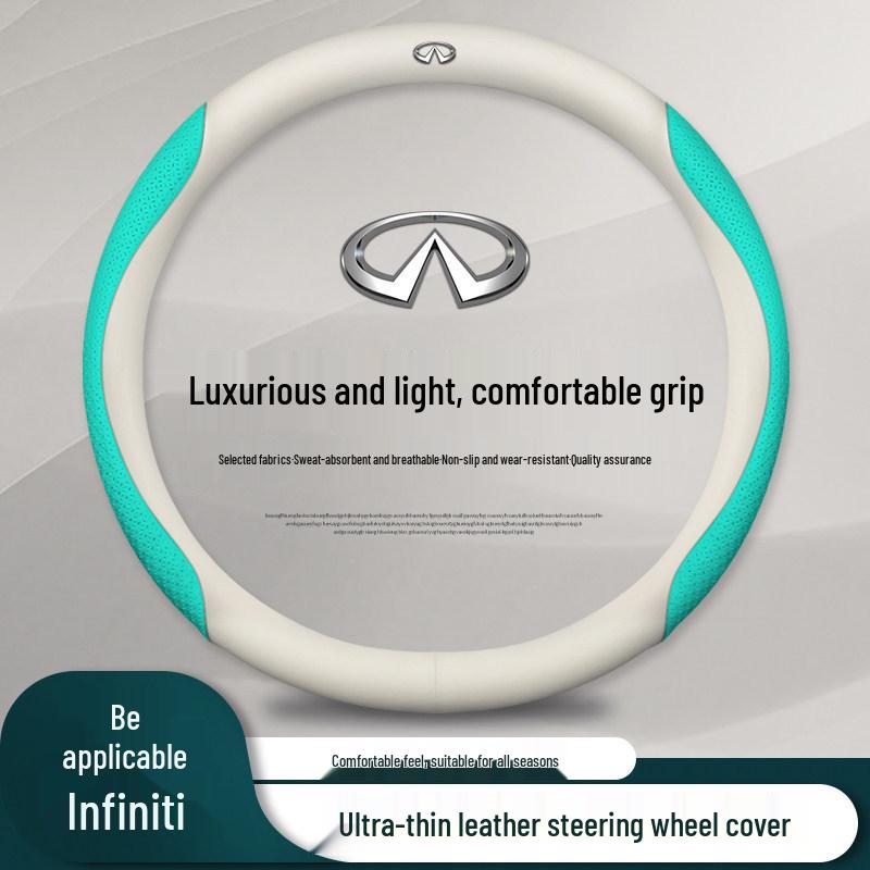 Infiniti Lenkradbezug: Echtes Leder für Q50, QX50, Q60, Q70, QX80, FX3 - Ganzjahres