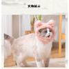 Plush Cat Ear Headband Hat For Small Dogs Birthday Party Decoration