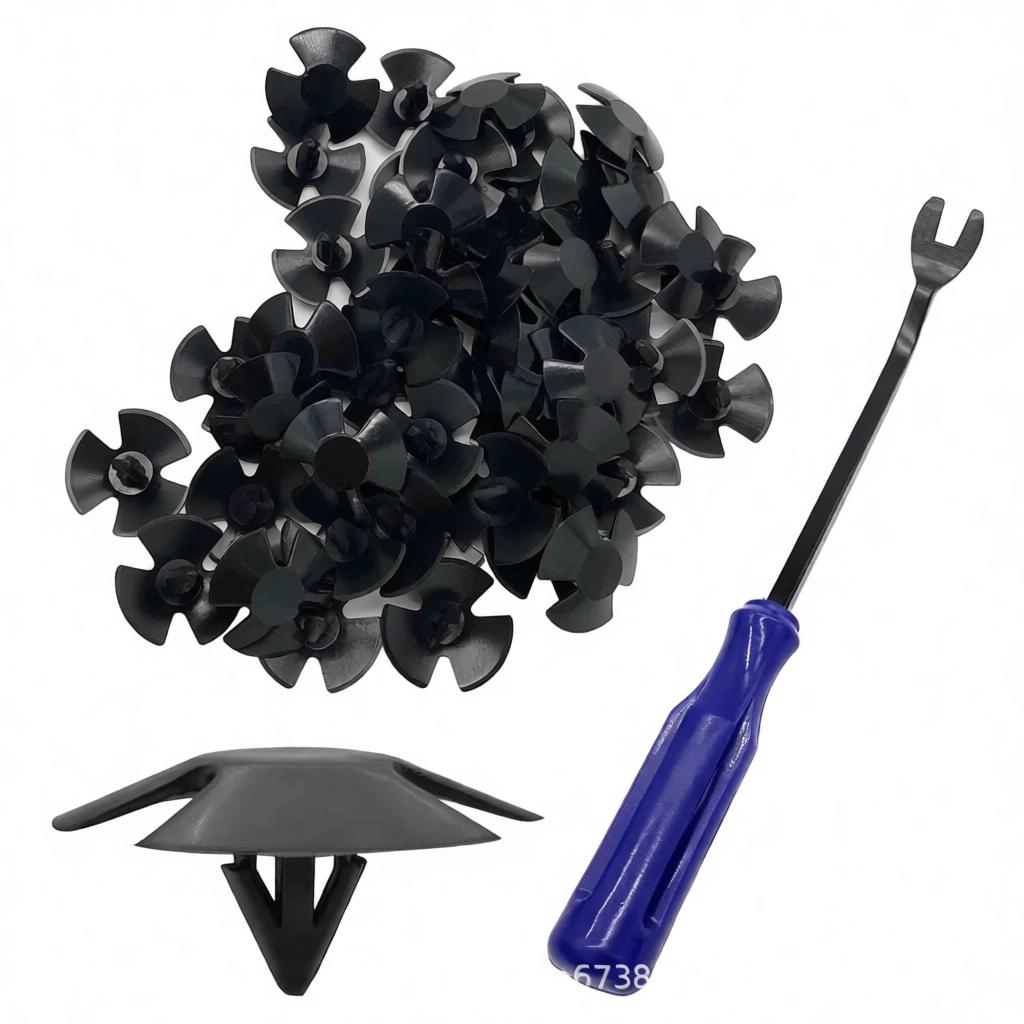 Universal Car Bumper Fender Liner Rivet Clips Nylon Fastener Push Pin Retainer Assortment Kit For Automotive Door Panel Trunk