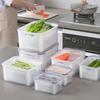 Food Storage Box for Fridge Fruit Storage Container with Removable Colander Leakproof Produce