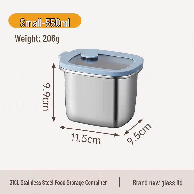 

Ru Han 316L Stainless Steel Food Storage Container