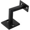 Stair Handrail Bracket Bannister Wall Support Black Hand Rail Balustrade  Support Household Mounting Staircase Bracket Accessori