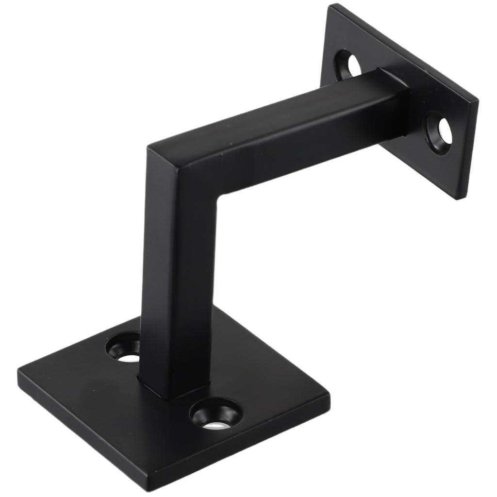 Stair Handrail Bracket Bannister Wall Support Black Hand Rail Balustrade  Support Household Mounting Staircase Bracket Accessori
