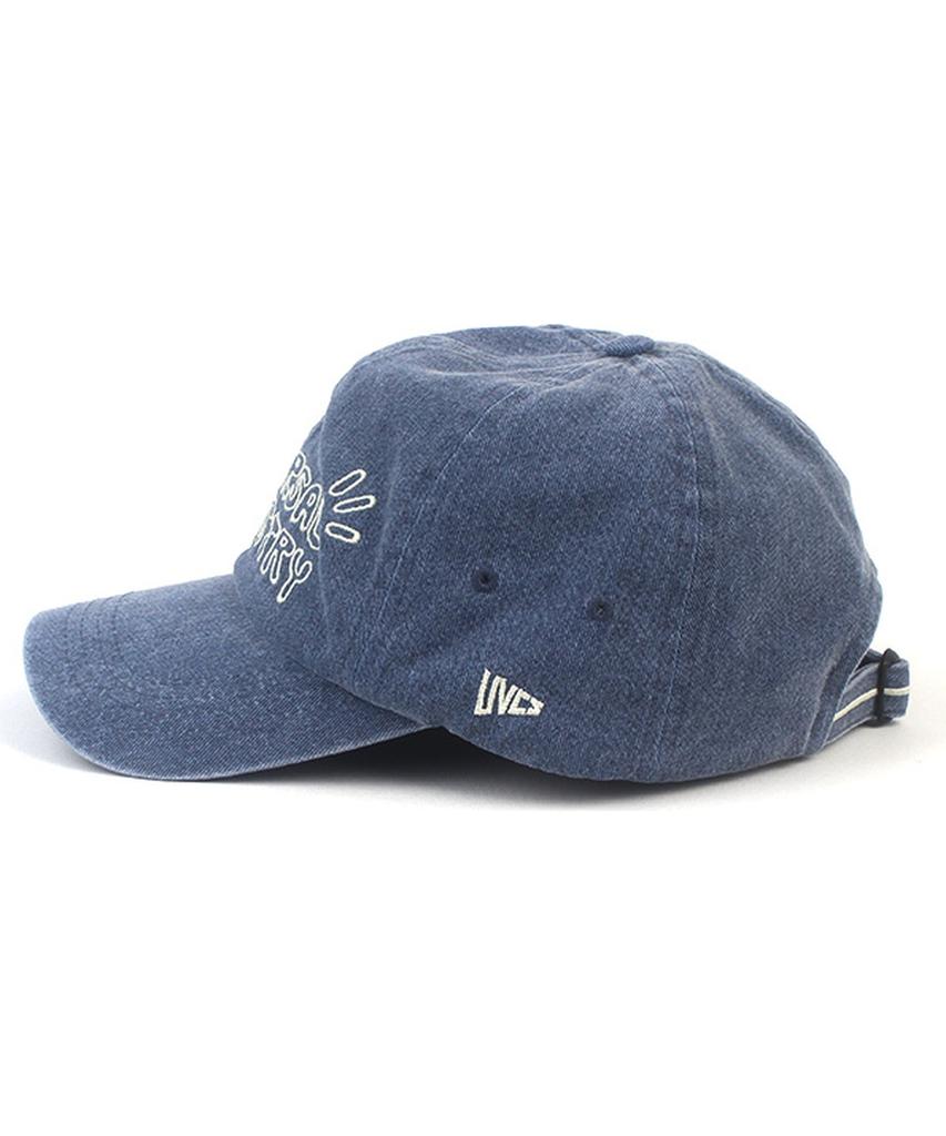 Yunibeosyeolkemiseuteuli Kitch Pigment Washing Denim Ballcap