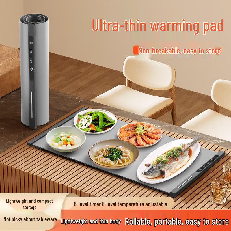 LISM Multi-function Double Clip Food Warmer Plate