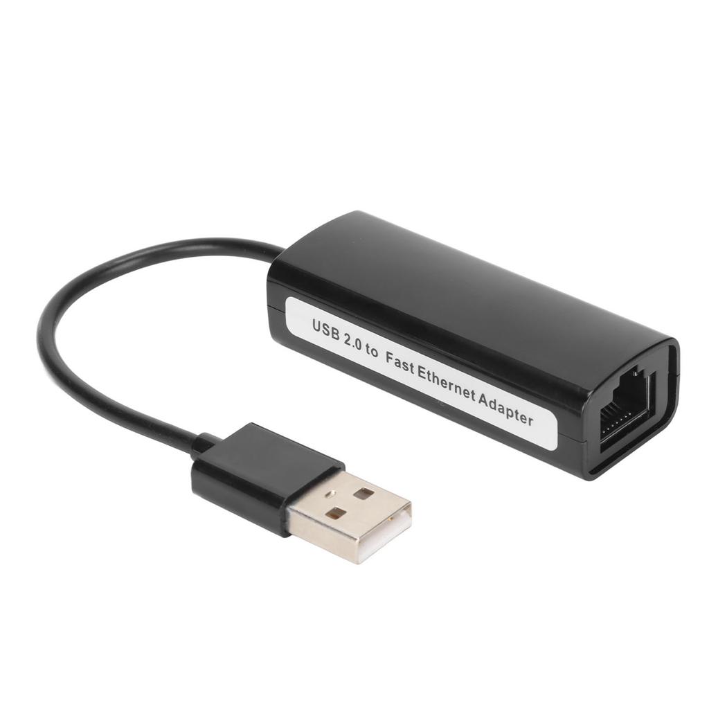 Ethernet Adapter USB To 10 100 Mbps Plug and Play Wired LAN Network Adapter for Switch for Windows for OS X