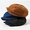 Women Men Newsboy Hat Cap Baker Boy Beret Hat Casual Cabbie Cotton Retro Beret