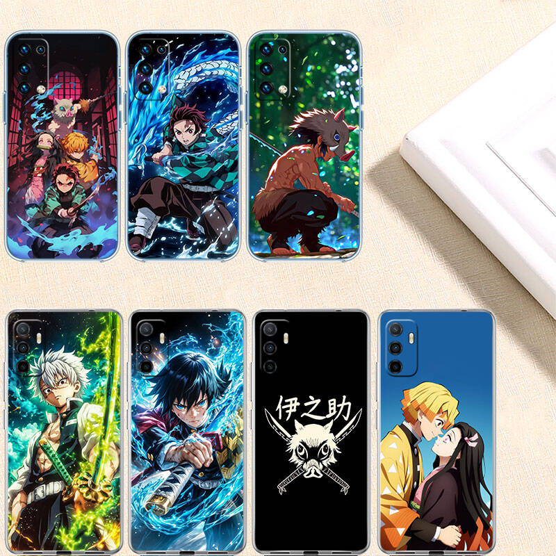 MH38 Demon Slayer Case for Motorola E7 G6 G7 G8 G9 Plus Power Play G10 G20 G04 E30 E40 E22 E20 E13 E15 G22 G23 G05 G75 G35 G55