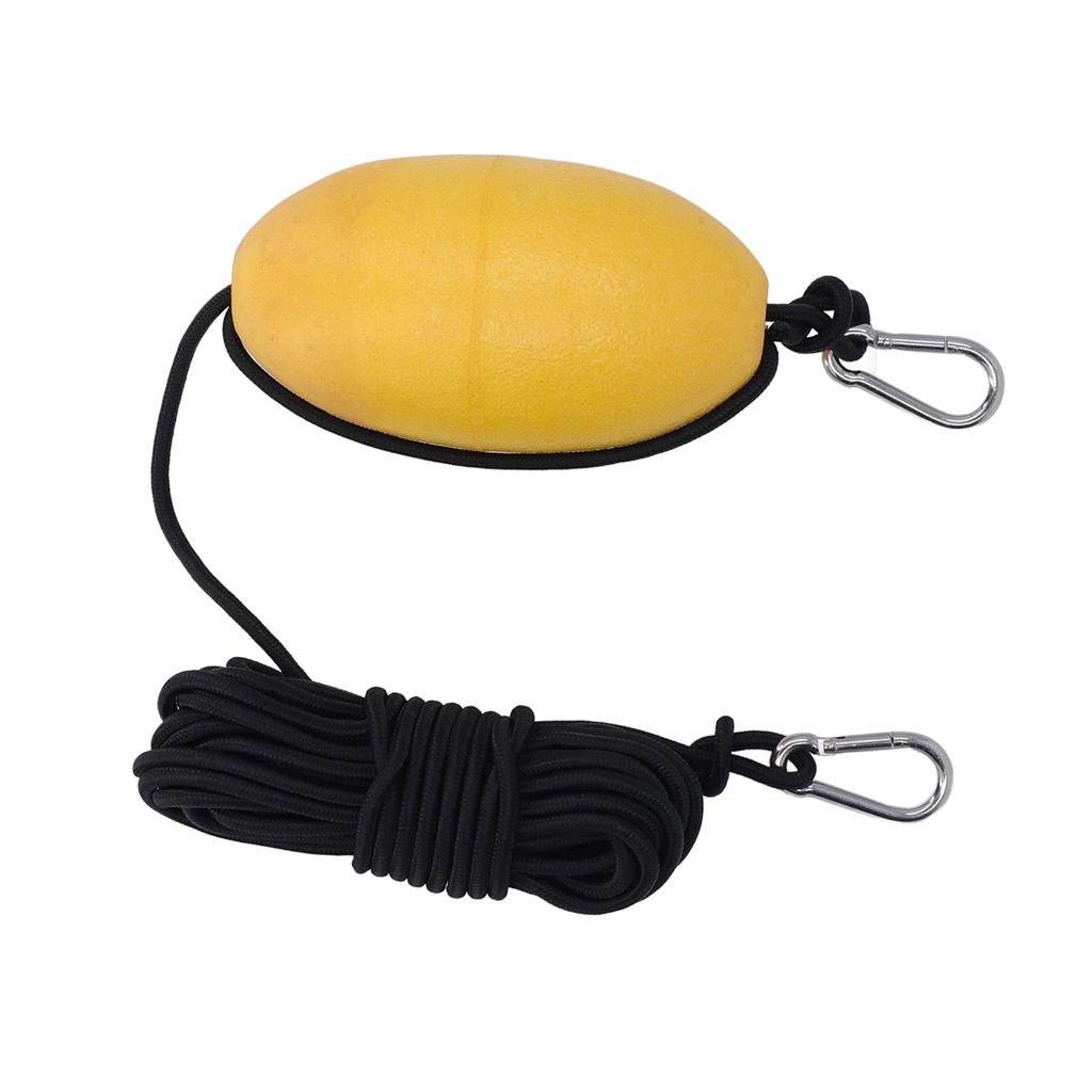 Kayak Drift Sock Anchor Fishing Boat Anchor Float Yellow Marine Kayak Drift Anchorwith Reinforced Webbing