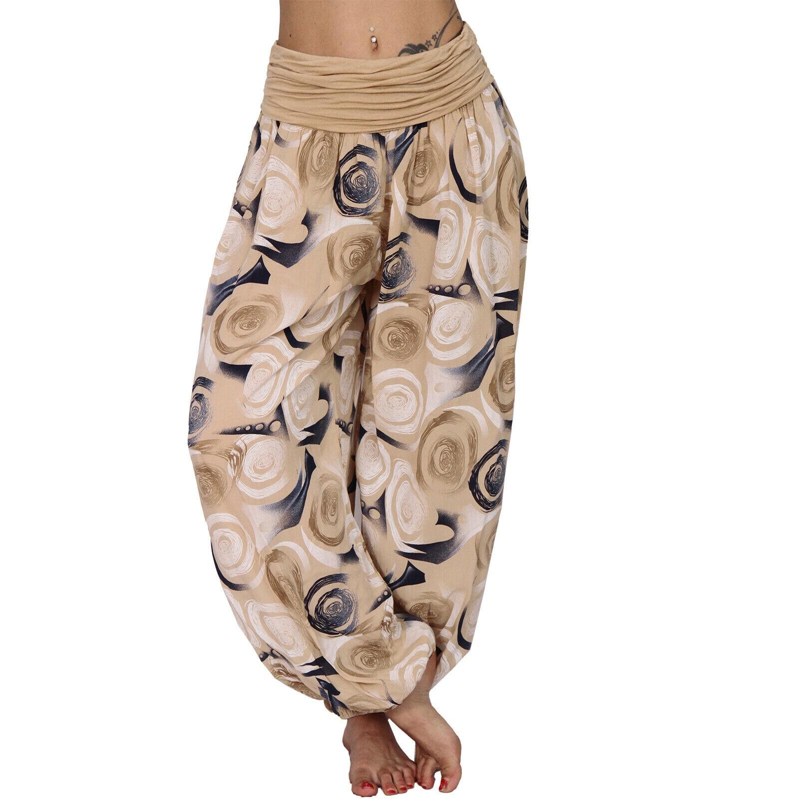 

Женские повседневные длинные брюки с эластичной резинкой на талии и принтом больших размеров, прямые свободные длинные брюки Haren XXXXXL хаки