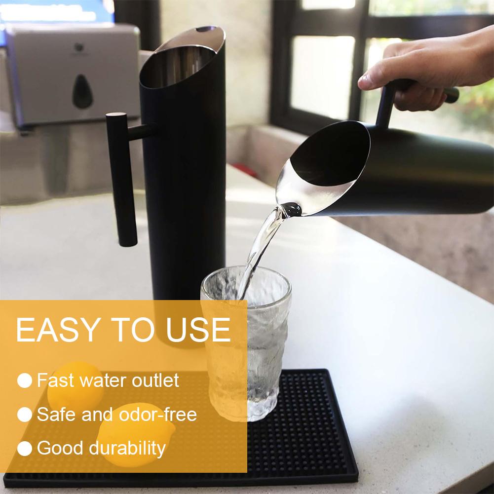 Elegant Stainless Steel Water Pitcher with Ergonomic Handle Ideal for Home and Office Cold Beverages Serving Pot