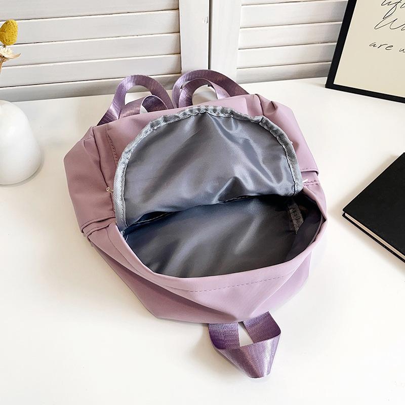 Schoolbag Cute cartoon two-piece set Large capacity backpack School bag Kindergarten backpack Printed cartoon casual canvas backpack