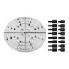 5inch Centrifugal Woodworking Lathe Chucks Face Plates Lathe Accessories For Bowls Hollow Wood Turning Chuck Woodworking Tool