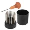 Jewelry Beading Setting Tools, 23Pcs Stainless Steel Setting Needles with Handle for Rhinestones Pearls Gems Jewelry Making and Repair Kit