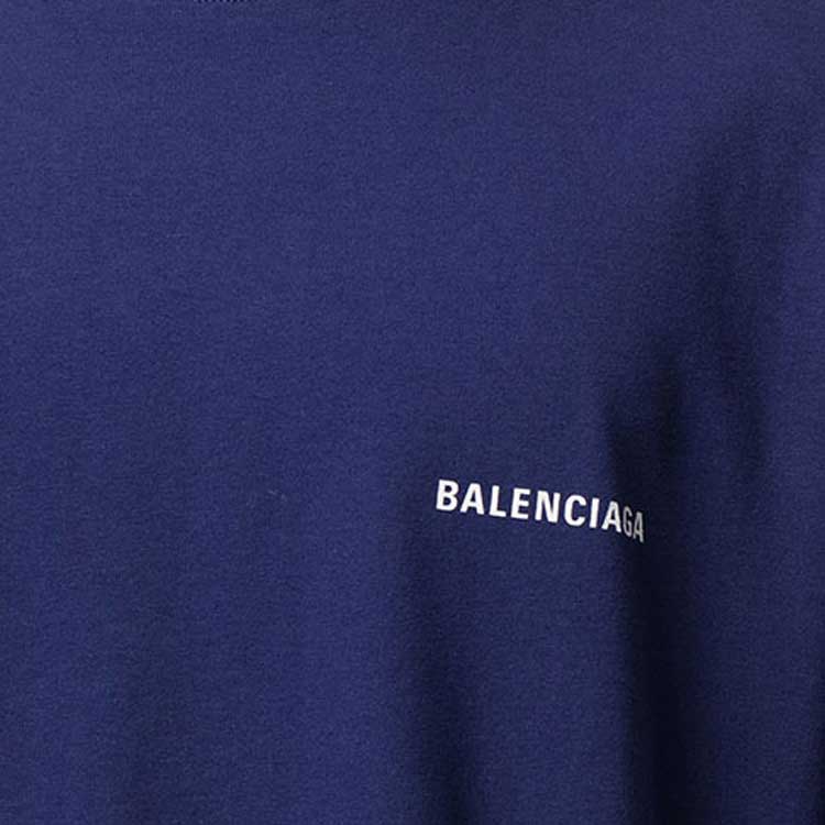 Balenciaga Logo Medium Fit T Shirt 612966TIVG53967