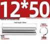 304 Stainless Steel Slotted Spring Pin, Cylindrical Shaft Pin, Locating and Hollow Pin (M5-M12)