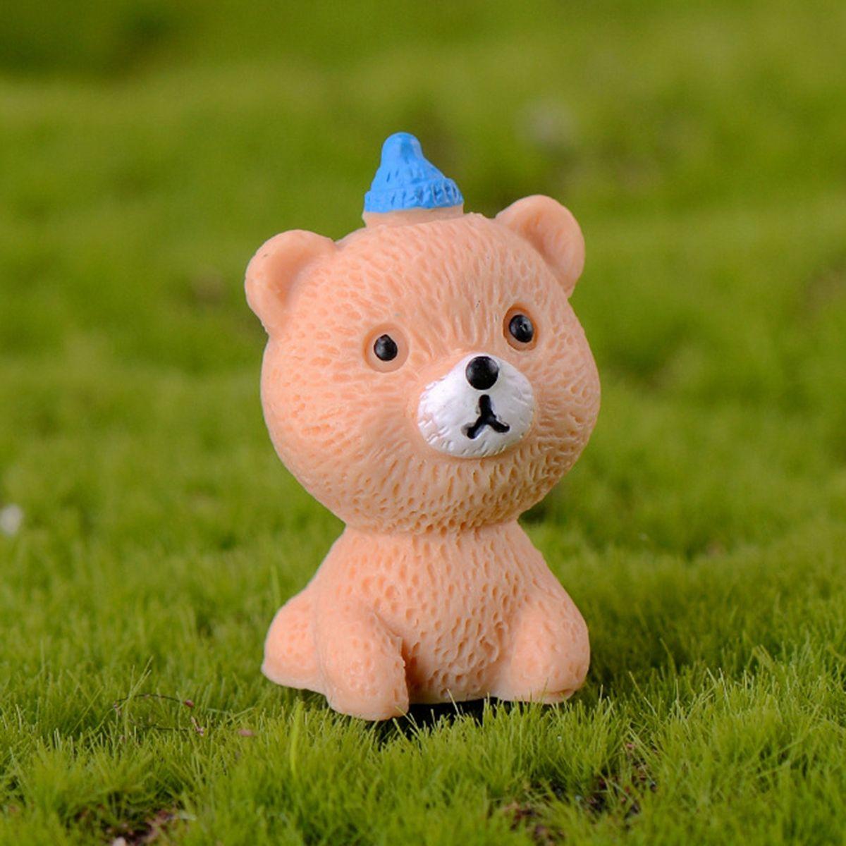 Сделай сам Креативная статуэтка щенка Смола Мини Животное Миниатюрные фигурки Украшение собаки Украшение для торта