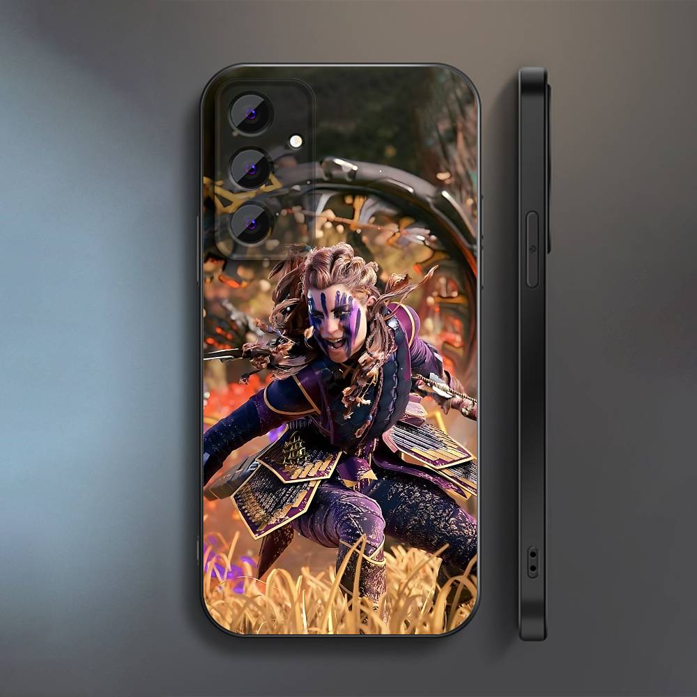 H-Horizon Forbidden West Aloy Phone Case For Samsung S22,S24,S20,S25,S23,S30,S26,Ultra,Plus,5G ,Fe,Lite Black Cover