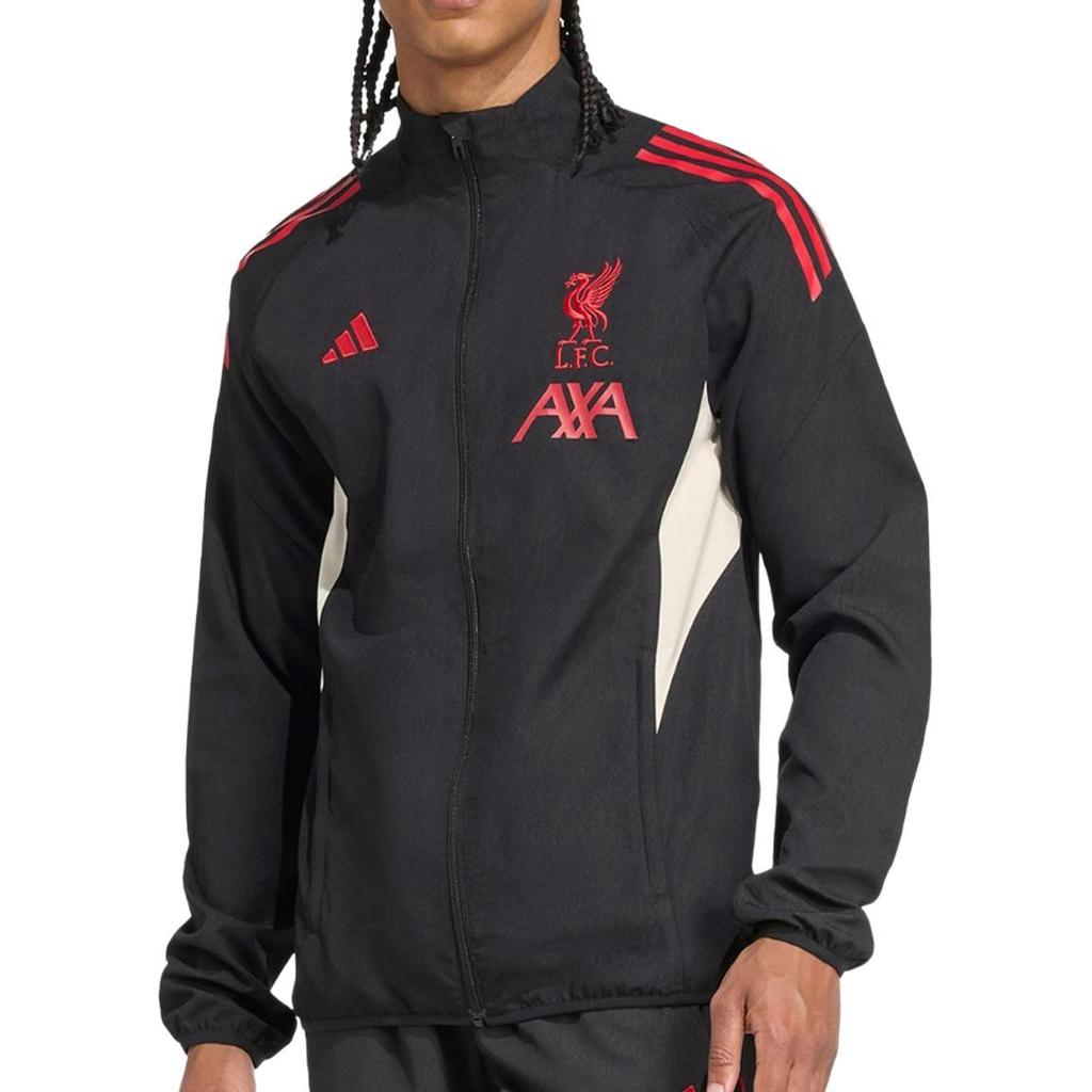 adidas Liverpool Football Match Stand Collar Jacket Men Jacket JV6572