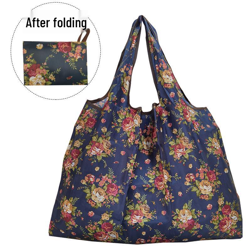 Eco-friendly Foldable Storage Tote - 210D Oxford Cloth, Waterproof & Large Capacity