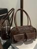 Trendy 2025 Korean Style Women's Autumn Handheld Square Shoulder Bag