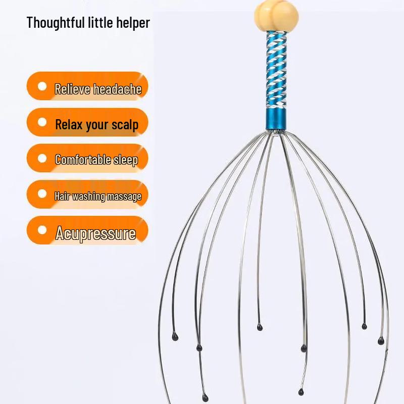Head Scalp Roller Massager