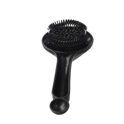 Coffee Equipment Maintenance Coffee Machine Brush Funnel Tray High-Density Nylon Bristles Removable Bristles Thorough Cleaning